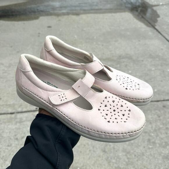 SAS Women's Willow‎ EZ Strap Walking Shoe Slip On Loafers Size 10 Pink - Picture 5 of 11